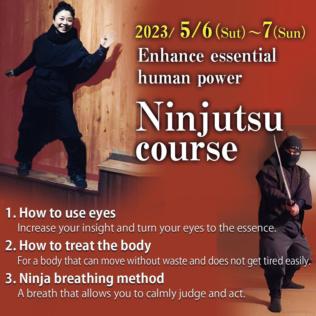 【Ninjutsu course】Enhance essen...